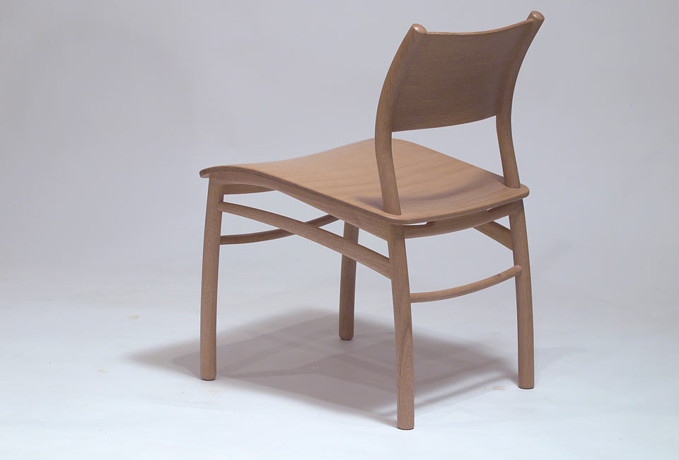 木工教室生徒さん作品　曲げ木椅子